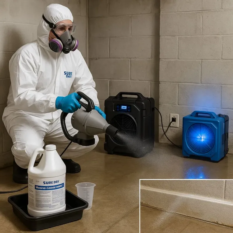 Sanitization and Odor Removal process in Walden, NY