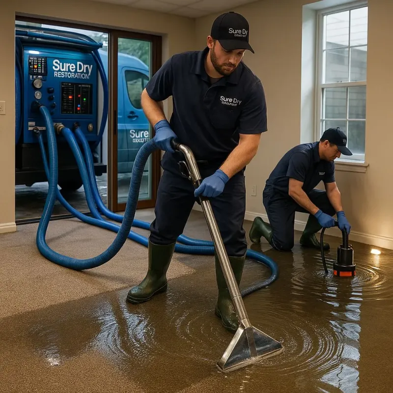 Water Extraction and Removal process in Walden, NY